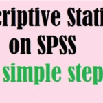 Descriptive Statistics in SPSS in Hindi